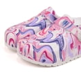 thumbnail image 4 of Zapatillas de enfermería Slip-On Women's Clogs con mulas de hebilla ajustables Sandalias de casa de la casa impresa Zapatos de trabajo de jardín, 4 of 6