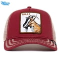thumbnail image 3 of Gorra de béisbol con bordado de letras para hombre y mujer, gorro de malla con Cierre trasero, estilo Hip Hop, informal, 3 of 4