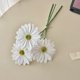 thumbnail image 4 of CaiYueKe Artificial Chrysanthemum Flower Bouquet 3 Stems Fake Flowers Silk Flower Arrangement for Wedding Photography Home Table Decor Vase Filler Centerpiece Party Decoration, 4 of 8