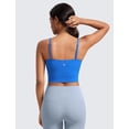 thumbnail image 2 of Top deportivo CRZ YOGA Butterluxe corto con copas ajustables azul XL, 2 of 6