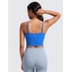 thumbnail image 2 of Top deportivo CRZ YOGA Butterluxe corto con copas ajustables azul XL, 2 of 6
