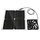 thumbnail image 5 of Greeniant Ventilador de escape con panel solar, ventiladores USB profesionales, ventilador pequeño para teléfono, Flexible para exteriores, carpas, 5 of 6