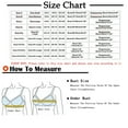 thumbnail image 3 of JINMGG Womens Plus Size Clearance $5 Women Sports Bra without Steel Ring No Chest Support Yoga Running Vest White S, 3 of 6