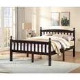 thumbnail image 2 of Better Home Products Paloma 41 x 80" Wood Full Bed with Headboard in Tobacco, 2 of 7