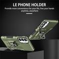 thumbnail image 4 of for Samsung Galaxy A34 5G Case with Metal Ring Kickstand for Women & Men, Heavy-Duty Protection Shockproof Bumper Cover Case for Samsung Galaxy A34 5G TY Green, 4 of 18