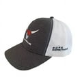 thumbnail image 3 of 7K Roping Logo Cap #4 - Heathered Charcoal Gray / White Mesh Back, 3 of 3
