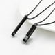 thumbnail image 3 of Collares de urna para cenizas Yashi conmemorativa acero inoxidable negro 22289, 3 of 5