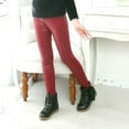 thumbnail image 3 of Akiihool Girl Pants Girls Cotton Jogger Cargo Twill Skinny Leg Pant (,7-8 Years), 3 of 5