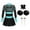 Blue Green&White, variant on TiaoBug Cheer Leader Costume for Girls Cheerleading Uniform Outfit High School Halloween Cosplay Red&Black 10