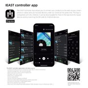 IEAST AudioCast Pro M50 Multi‑Room WiFi & Bluetooth 5.0 Audio Receiver, ESS9023 DAC, 24‑Bit/192kHz Hi‑Res Streamer, AirPlay, Spotify Connect, DLNA, Tidal