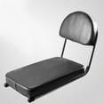 thumbnail image 1 of ebike Bicycle Rear Saddle BicycleSeat With Back Rest Pad Extended Sponge Cushion, 1 of 8