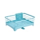 thumbnail image 2 of Ounissouiy Estante para secar platos, estante de cocina con escurridor, soporte para cubiertos, palillos, cubo, platos, organizador, herramientas Organizadores de utensilios de cocina Azul, 2 of 6