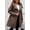 Brown, variant on Women's Puffer Jacket Quilted Lightweight Padding Packable Bubble Coat 12107 Black XXL