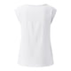 thumbnail image 5 of Gibobby Mujeres sin mangas diente de león impresión Casual verano botón chaleco cuello redondo blusa suelta Top(Blanco,G), 5 of 5