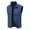 Blue-E, variant on RYDCOT Men's Winter Warm Vest Sleeveless Warm Zipper Lightweight Cotton Jacket Vest Red