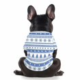 thumbnail image 4 of Christmas Dog Pajamas Xmas Pet Pjs with Snowman Elk Patterns Christmas Dog Onesie Jumpsuits Jammies Clothes Stretchy Shirts Comfy Outfit Costume Apparel for Small Medium Large Dogs, 4 of 5