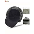 thumbnail image 6 of Spencer Men's 2 in 1 Winter Russian Aviator Hat Trooper Ear Flap Snow Ski Elmer Fudd Mask Hood Cap "Black", 6 of 9