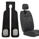 thumbnail image 1 of Colgador Organizador para Asiento Trasero Coche Gancho Soporte Carga Doble Accesorios Interiores Microfibra Gamuza, 1 of 9
