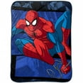 thumbnail image 1 of Marvel Spiderman Burst Plush Throw, 46" X 60", 1 of 2