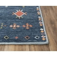 thumbnail image 2 of Gatney Rugs Greco Area Rug A02102 Blue Jagged Faded 5' x 7' 6" Rectangle, 2 of 2