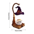 thumbnail image 2 of Halloween Candle Warmer Lamp Resin Craft Ornament Lamp Adjustable Brightness For Indoor Tabletop Display Home Decor,B, 2 of 6