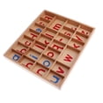 thumbnail image 2 of Montessori Wood Moveable con Caja Kindergarten Juguetes Actividad Pequeña de de de para de 3 a 12 . caja de madera CUTICAT juguetes de lenguaje, 2 of 3