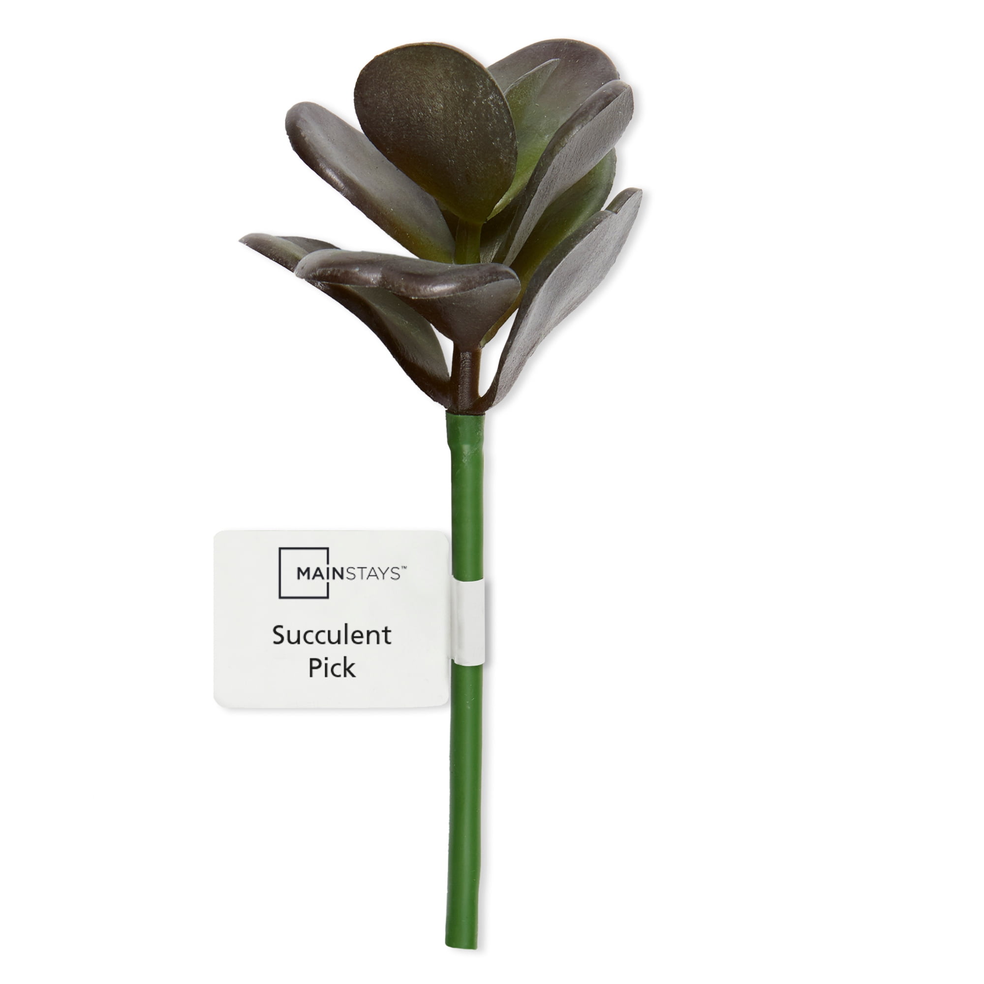 (3 pack) Mainstays Artificial Succulent Pick 2.5 inch x 5.75 inch Purple