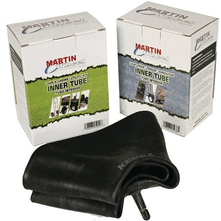 Martin Wheel Inner Tube with Straight Valve Stem, Fits Sizes 16x650/16x750/18x650-8, Model# T658K