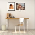 thumbnail image 3 of Golden State Art 16x20 Picture Frame Matted to 11x14, High Definition Glass Wall Mounting, Brown, 1 Pack, 3 of 7
