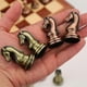 thumbnail image 3 of Zinc Alloy Chess Retro Board Set for Adults Chess, 12 Inch 2 Player, 3 of 5