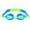 Blue and green, variant on NFTIGB Cartoon Swimming Goggles Cute Fish Shaped Anti Fog Adjustable Swim Glasses for Children Blue 6.3 in / 16 cm
