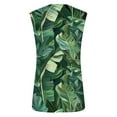 thumbnail image 3 of guisaled Mens Tank Tops Beach Summer Sleeveless Shirts Fashion Hawaiian Graphic Holiday Vacation Tank Top Casual Crewneck Top, 3 of 4