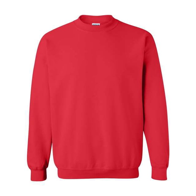 Gildan Men's Heavy Blend Crewneck Sudadera - Grande - Rojo Gildan 18000