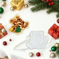 thumbnail image 1 of Silicone Christmas Mold Baking Tray, Flexible Holiday Cookie Candy Craft Making Tool, Reusable Non-Stick Design, 1 of 9
