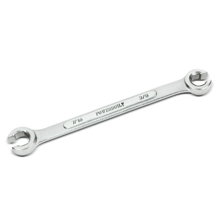 

Powerbuilt 3/8 x 7/16 Inch SAE Flare Nut Wrench - 640085