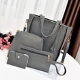thumbnail image 3 of 2 Juegos de Bolsos de Cuero PU para Mujer con Cremallera BLESIY Bolsos de hombro para mujer, 3 of 5