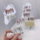 thumbnail image 1 of Tablero de exhibición de arte de uñas, tablero de exhibición de trabajo de estilo de arte de uñas irregular, plantilla de tarjeta de color de muestra, 1 of 3