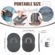 thumbnail image 2 of 6 Packs Pocket Palm Combs, Shampoo Comb, Massager Hair Brush Comb, Scalp Massager Brush Comb (Gray), 2 of 4