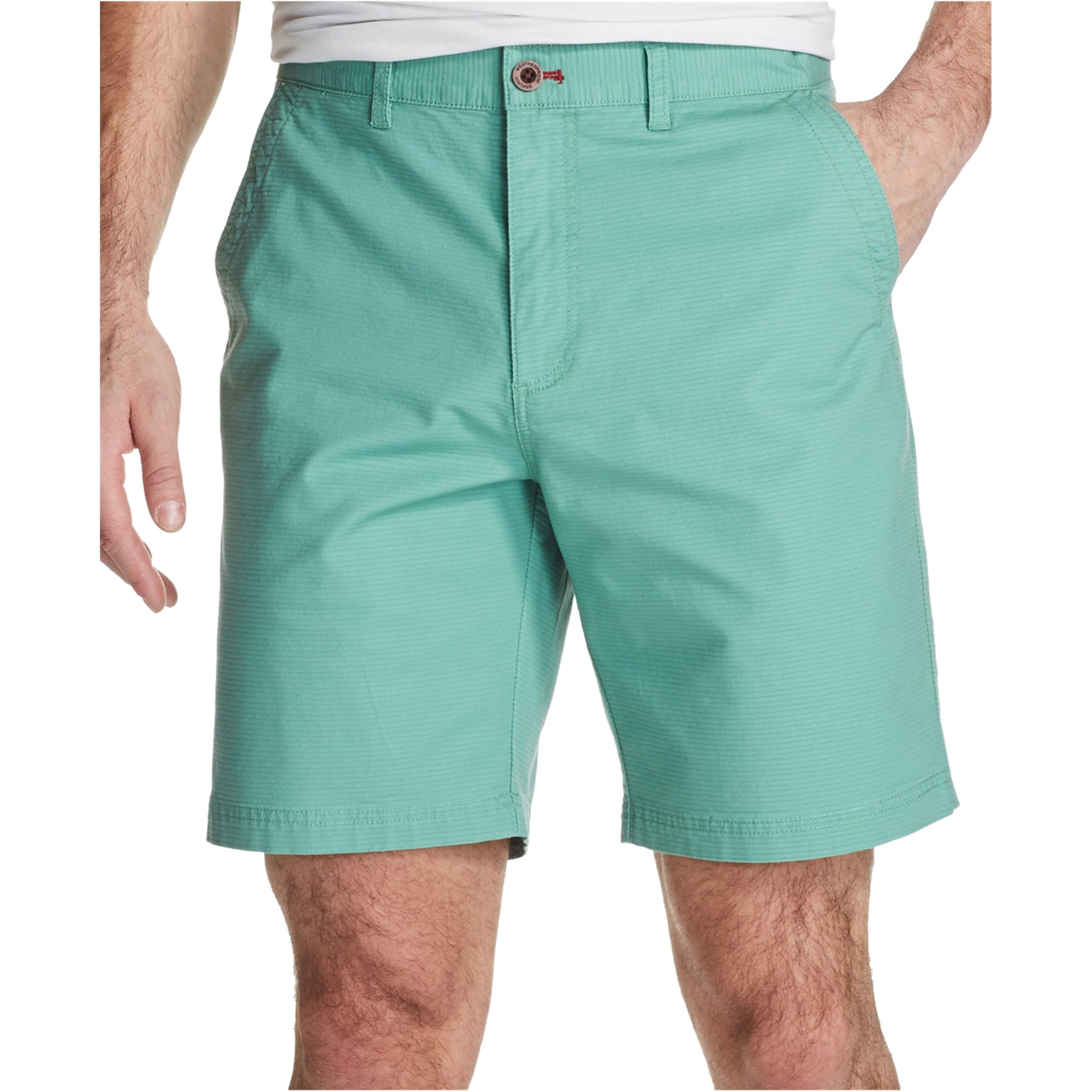 Weatherproof - Weatherproof Mens Vintage Casual Bermuda Shorts, green ...