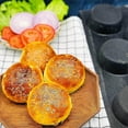 thumbnail image 2 of Mold for Burger Bun, Silicone Round Bread Mold (43 x 32 x 1.5cm), 2 of 5
