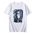 thumbnail image 1 of Camiseta de Coraline para hombre y mujer camisa informal holgada de algodón antes de Navidad de pesadilla gótica oscura Tim Burton Quinn Gaiman, 1 of 7