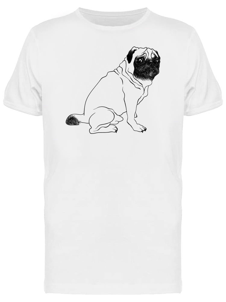the mountain pug shirt