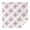 Pioneer Flower Floral-2, variant on Pioneer Flower Floral Print Pattern Square Tablecloth, Waterproof Wipeable Spillproof Washable Table Cover for Home Kitchen Party Decor, 42"x42"