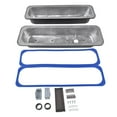 thumbnail image 6 of NEWZQ Tall Aluminum Finned Center Bolt Vortec Valve Covers Black for Chevy 5.0L & 5.7L 283 350 450, 6 of 7