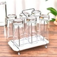 thumbnail image 6 of SDFGTstore Efficient Water Cup Drip Tray Portable Cup Drying Holder with Tray Cup Organizer, 6 of 13