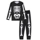thumbnail image 2 of Conjunto de pijama de Halloween Inspire Chic de manga larga para toda la familia, ropa de dormir a juego para hombres 3XL negro, 2 of 5