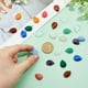 thumbnail image 3 of 24 cabujones de piedra en forma de lágrima de 12 colores, cabujones de piedras preciosas naturales, cabujones de cuarzo, parte trasera plana, sin agujero, gemas mixtas, 3 of 6