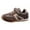 Brown, variant on newwalpole Boys Wide Toe Box Sneakers Girls Zero Drop Running Shoes Breathable Walking Trainers for Kids Gray for Size 3