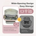 thumbnail image 7 of Diaper Bag Backpack, Lightweight Stylish Travel Baby Bag with Changing Pad, Pink, 7 of 7