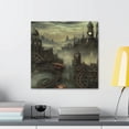 thumbnail image 3 of Steampunk Cityscape Dream - Canvas, 3 of 10